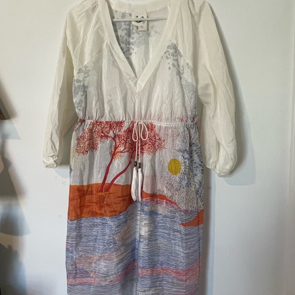 Anthropologie Mermaid Beach Dress